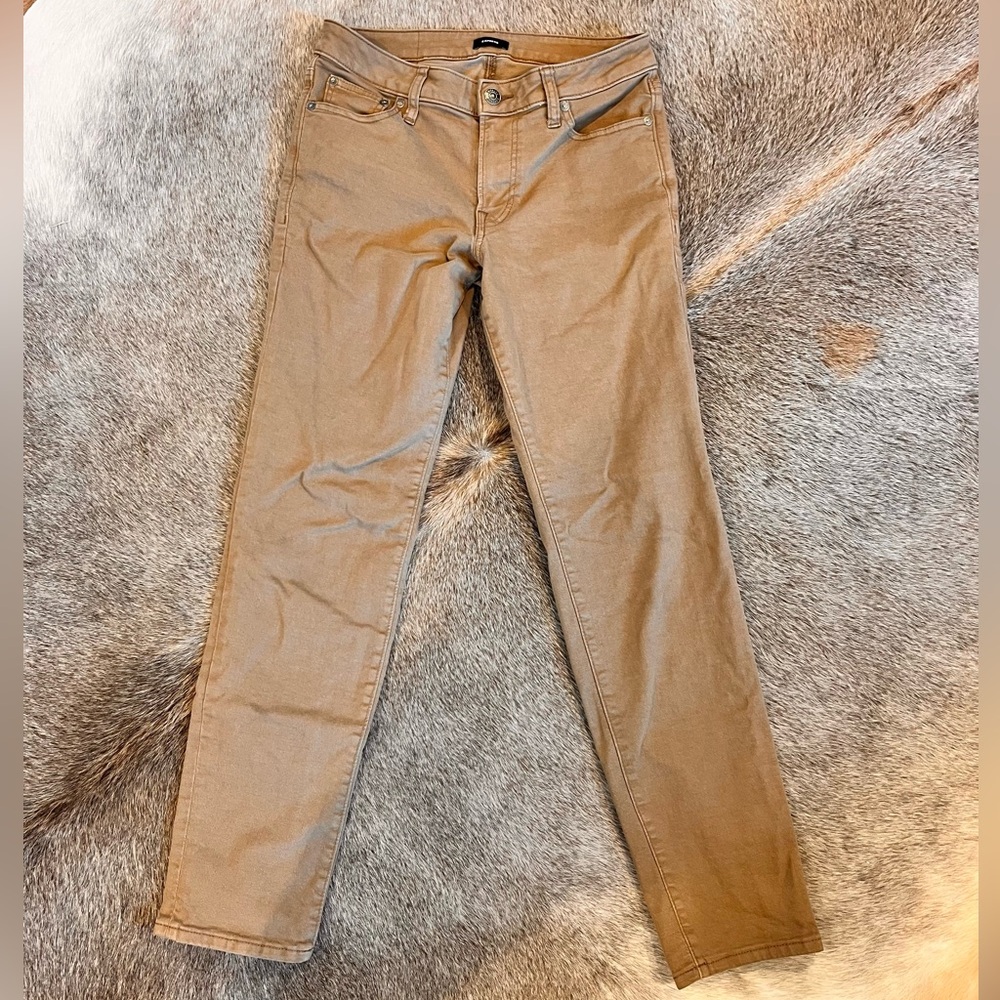 Express Men’s Slim Jeans Tan Size 28x32